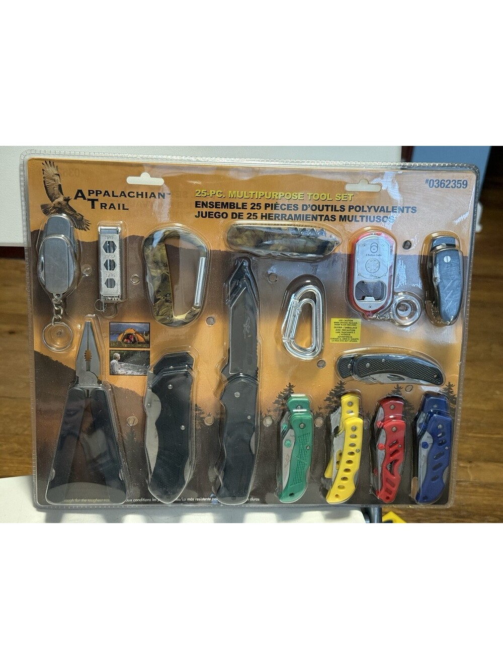 Appalachian Trail 25pc. Knife Gift Set #0362359, New